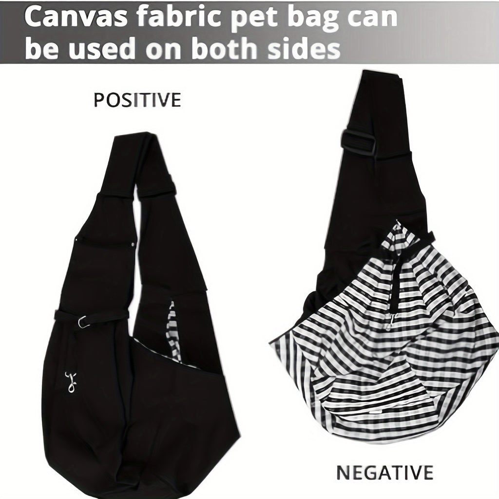 Large Capacity Pet Pal Sling Carrier - Adjustable, Lightweight, Breathable, and Comfortable