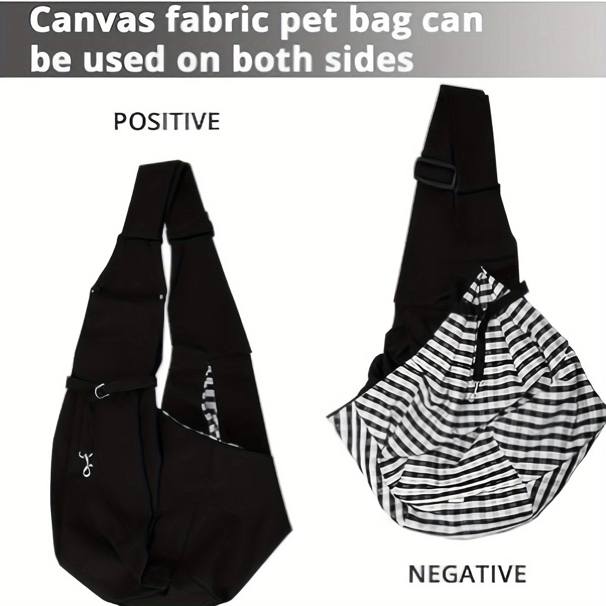 Large Capacity Pet Pal Sling Carrier - Adjustable, Lightweight, Breathable, and Comfortable