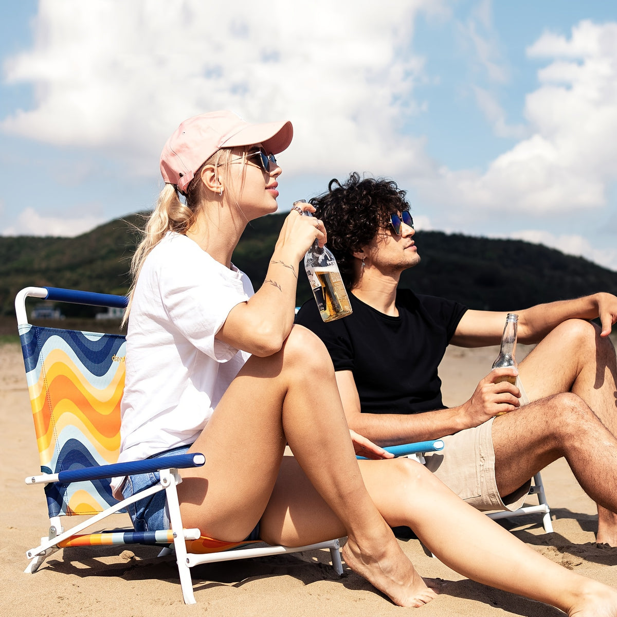 Low Folding Beach Chair Lightweight