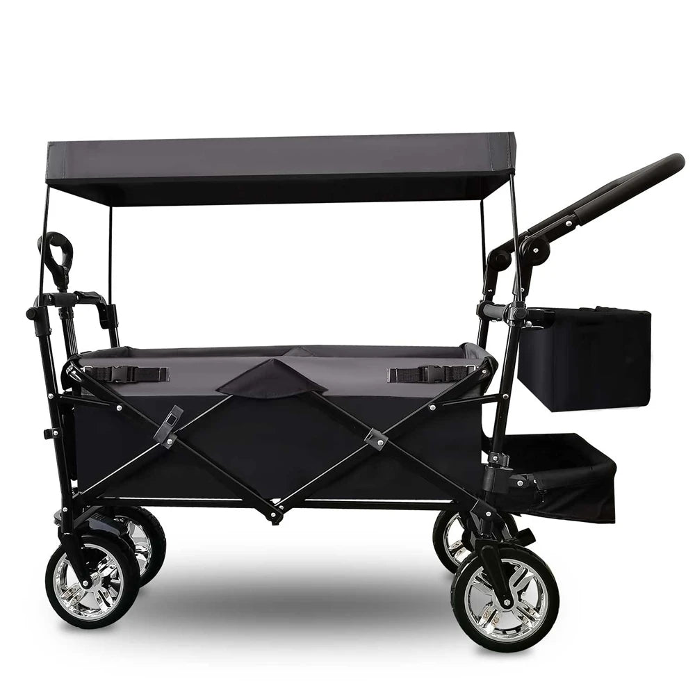 Outdoor Camping Vehicle with Roof