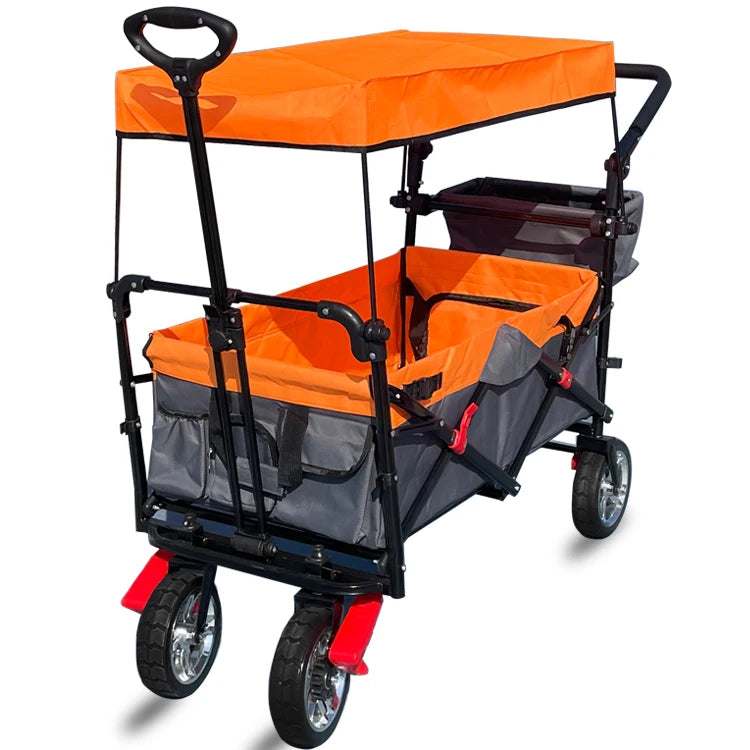 Outdoor Camping Vehicle with Roof