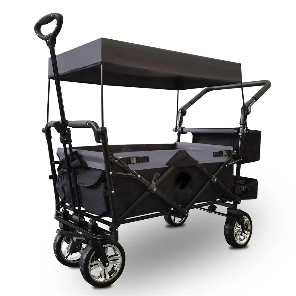 Outdoor Camping Vehicle with Roof