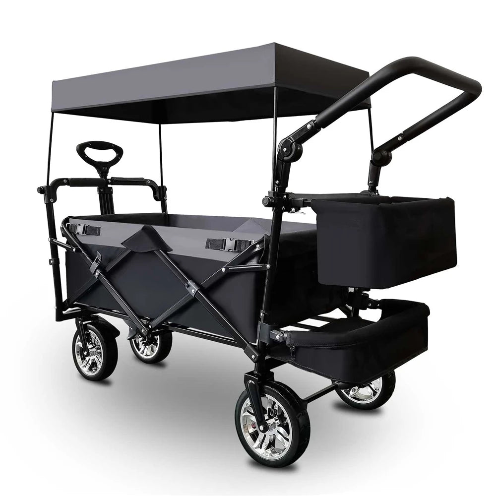 Outdoor Camping Vehicle with Roof