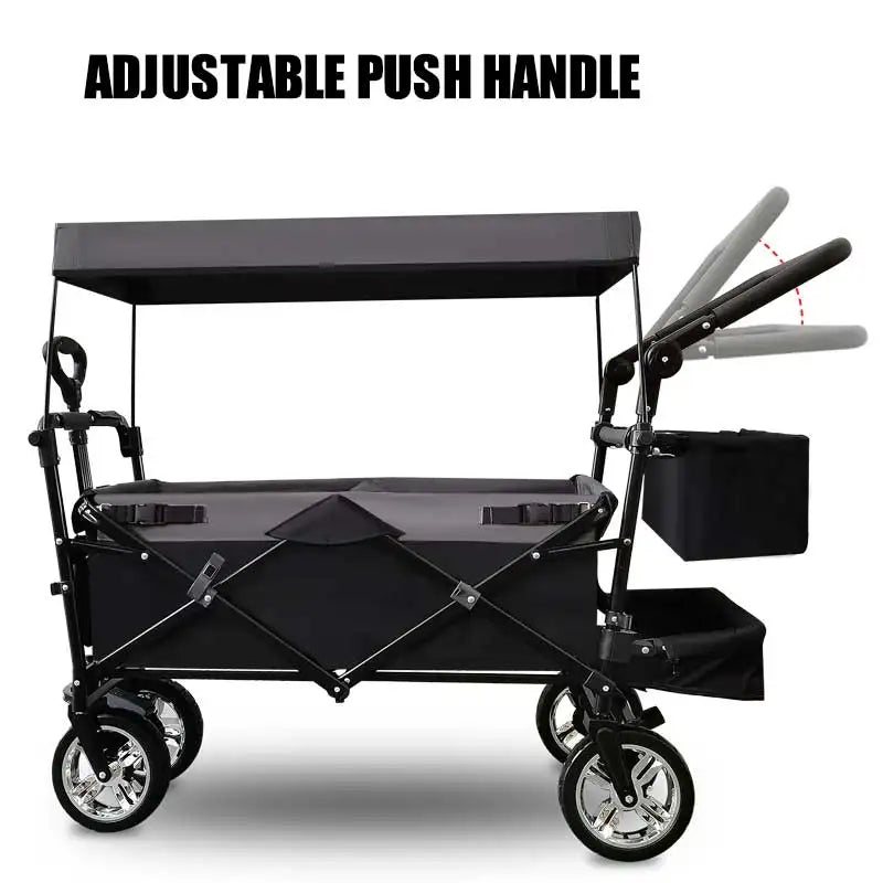 Outdoor Camping Vehicle with Roof