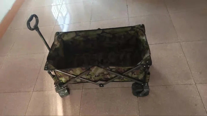 Outdoor Camping Vehicle with Roof