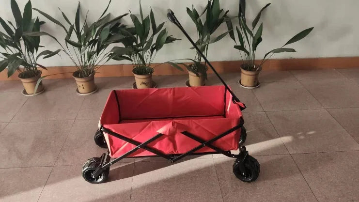 Outdoor Camping Vehicle with Roof