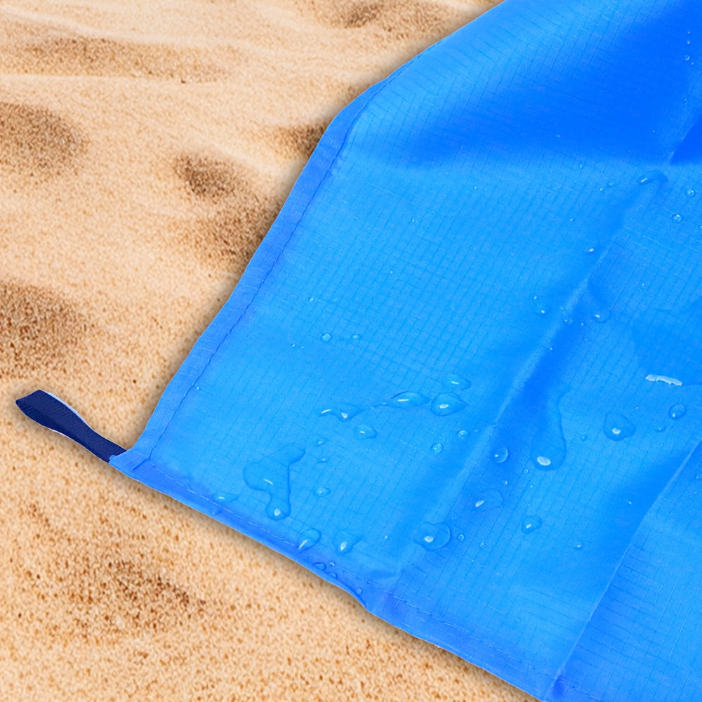 Extra-Large Lightweight Mat | 1 Portable Beach Blanket for 1-4 Adults