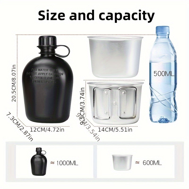 2/4-piece Set, Portable Sports Water Bottle