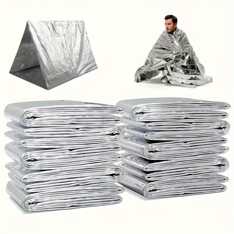 1/3/5/10pcs Emergency Thermal Blankets | 51" X 82"