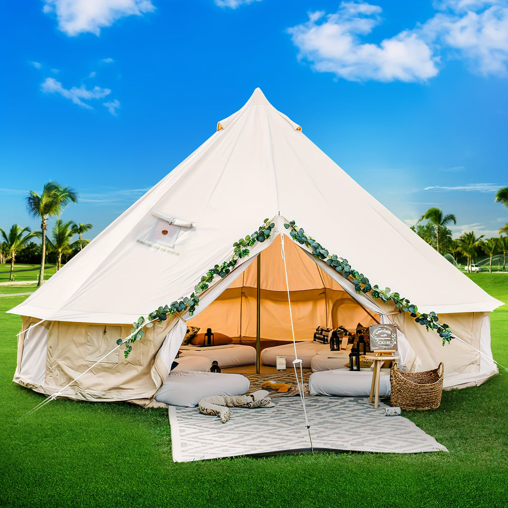 4 Seasons 290G TC Cotton Bell Tent - Waterproof