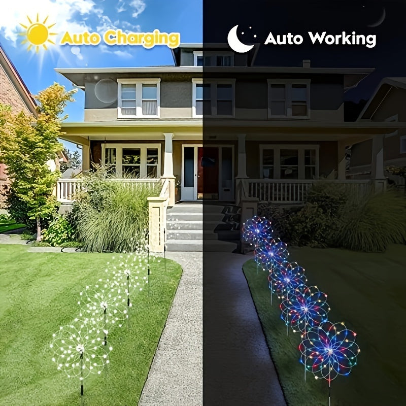 Solar Firework Lights