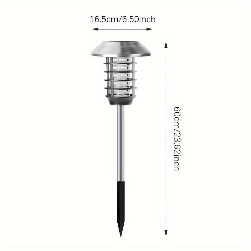 Solar-Powered Bug Zapper Lights, Waterproof