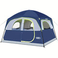 6 Person Waterproof Windproof Easy Setup, Double Layer Family Camping Tent