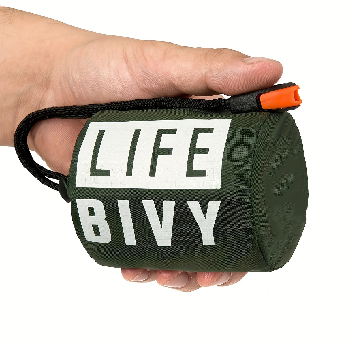1pc sleeping bag + printed bundle pocket + plastic whistle;