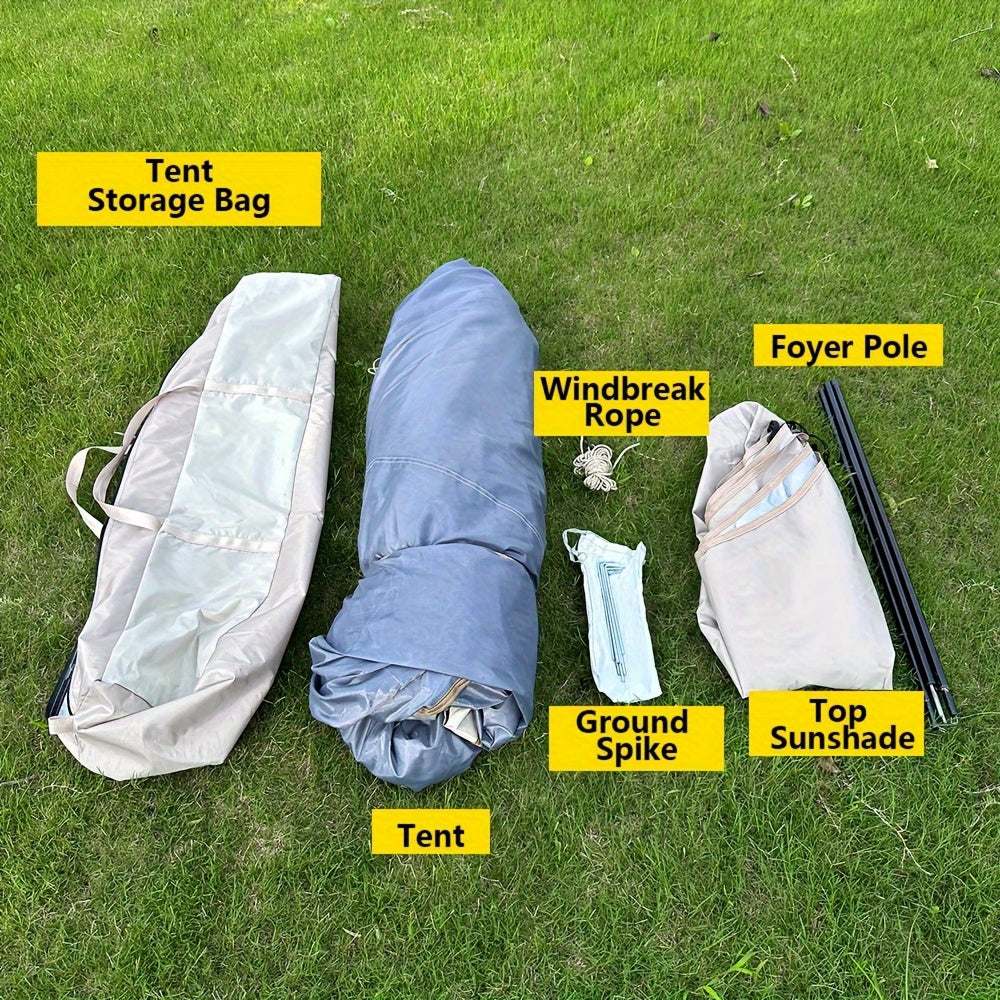 Outdoor Hexagonal Tent,  3-5 People