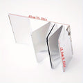 1 Set Ultra-Lightweight Aluminum Alloy Windshield - Foldable, Windproof
