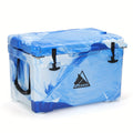 35 Quart Portable Insulated Ice Chest with Cup Holder, Holds Up to 54 Cans