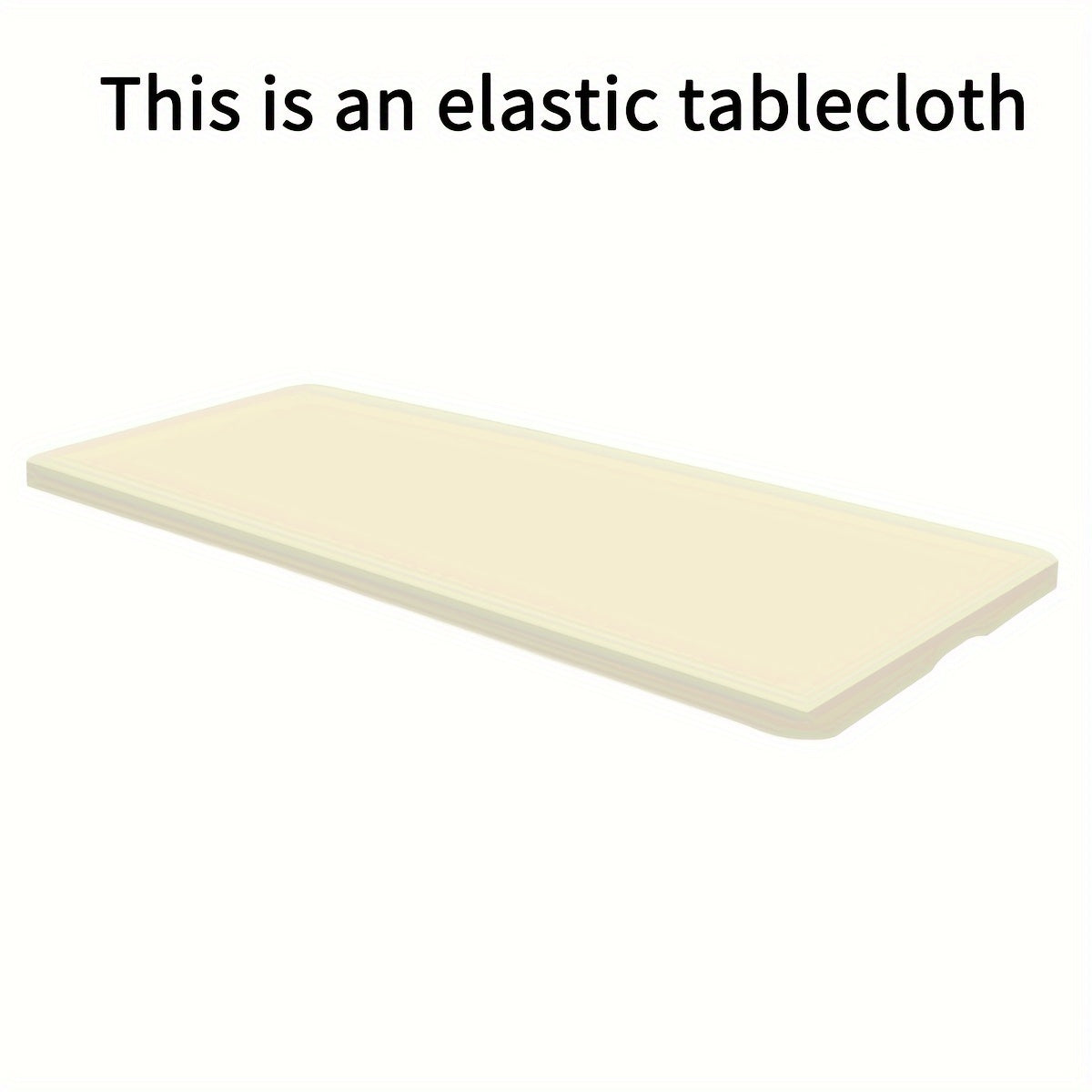 Rectangular Semi-Circle Tablecloth