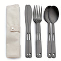 6pcs/set Stainless Steel Tableware Set - Knife, Fork & Spoon