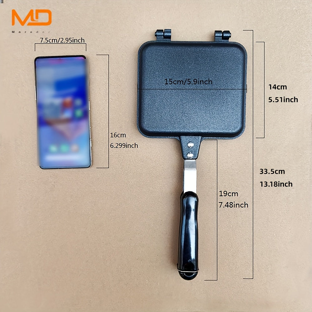 Double-Sided Non-Stick Sandwich Maker & Griddle Pan