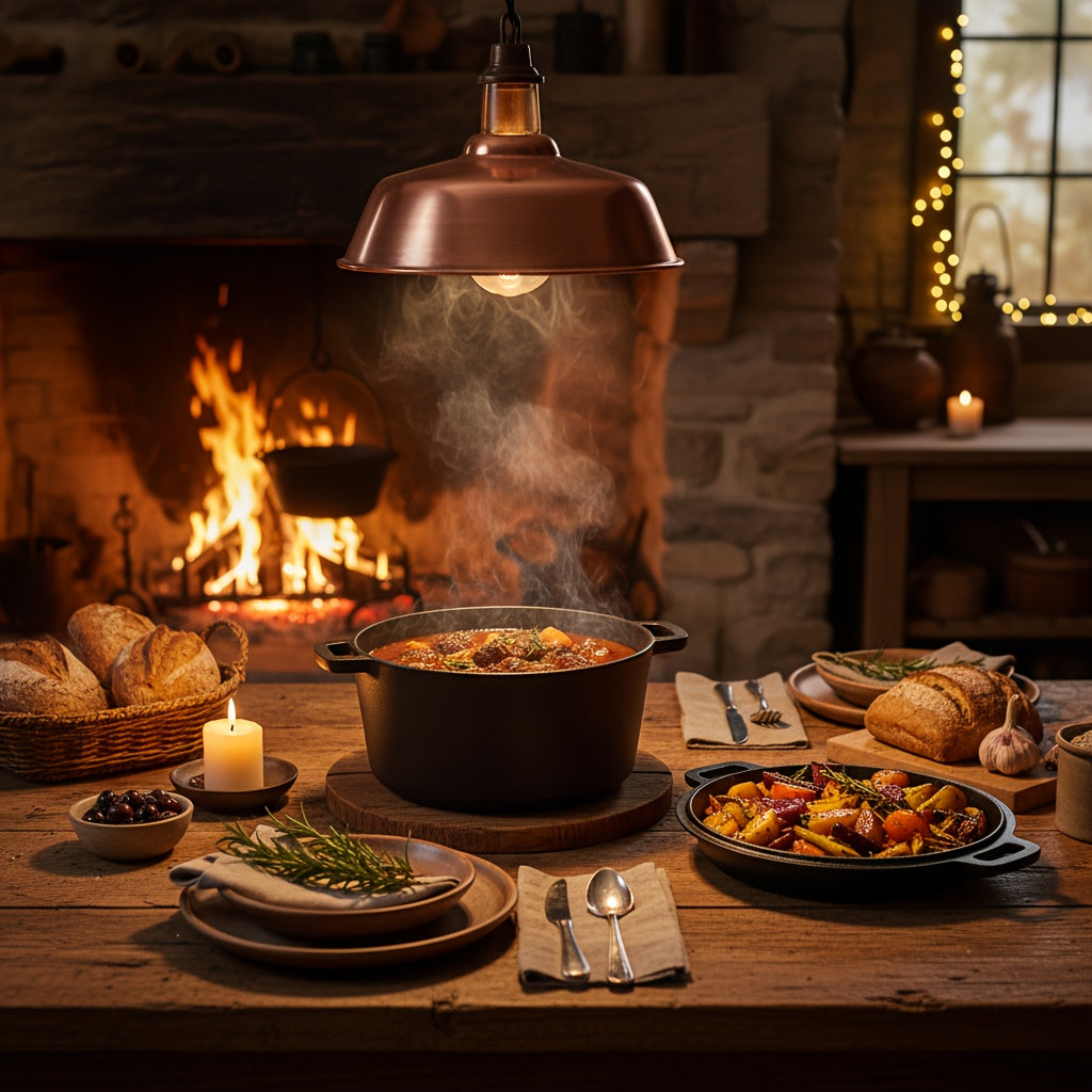 Cast Iron Cookware Series - 6PC/5PC/4PC Sets