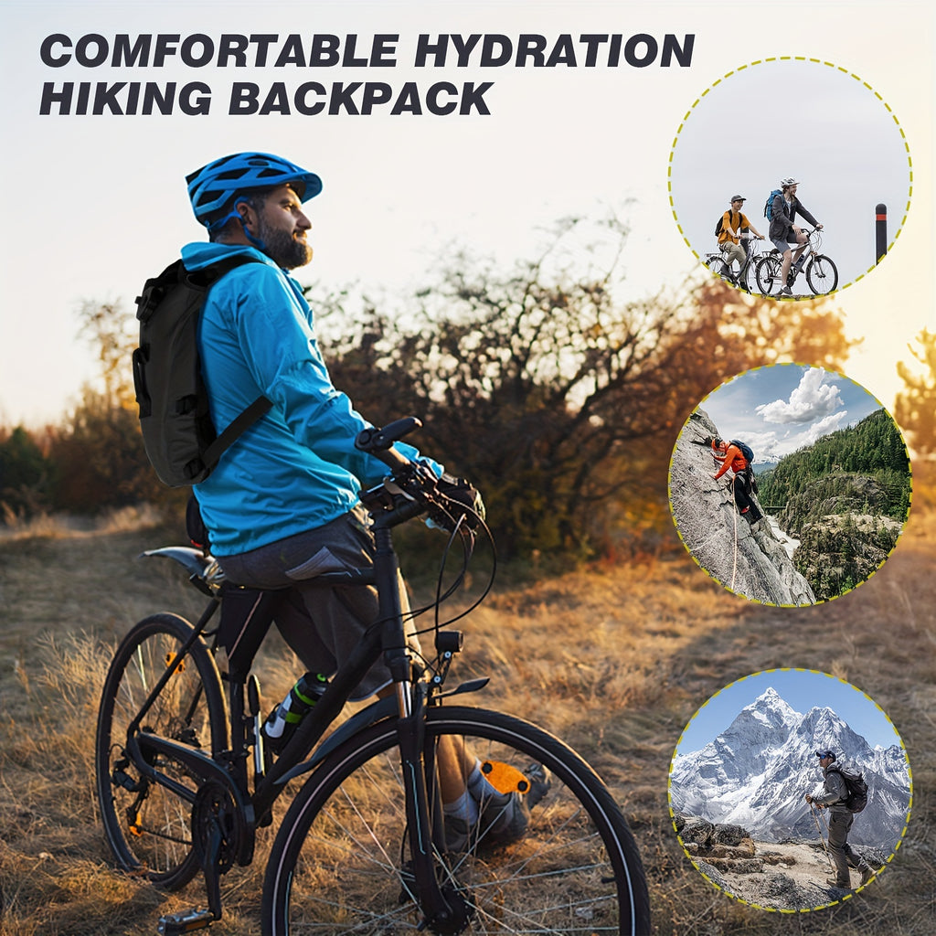 101.44oz Water Bladder Bag Hiking Camping Hydration Backpack