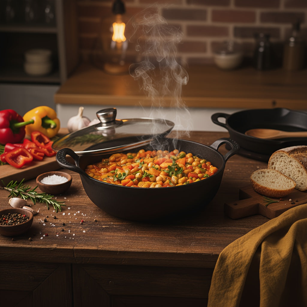 Cast Iron Cookware Series - 6PC/5PC/4PC Sets