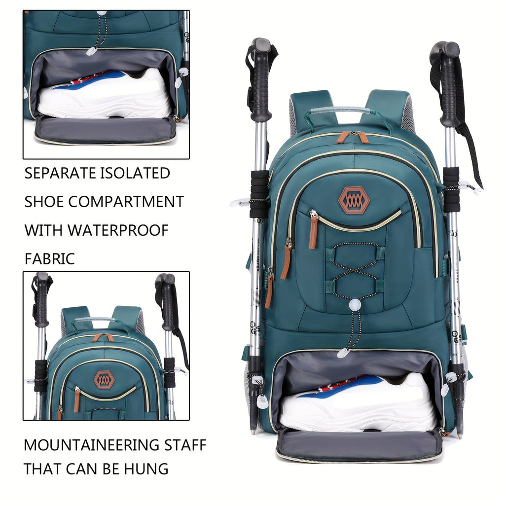 1/2pcs Outdoor Travel Backpack, Waterproof Large Capacity