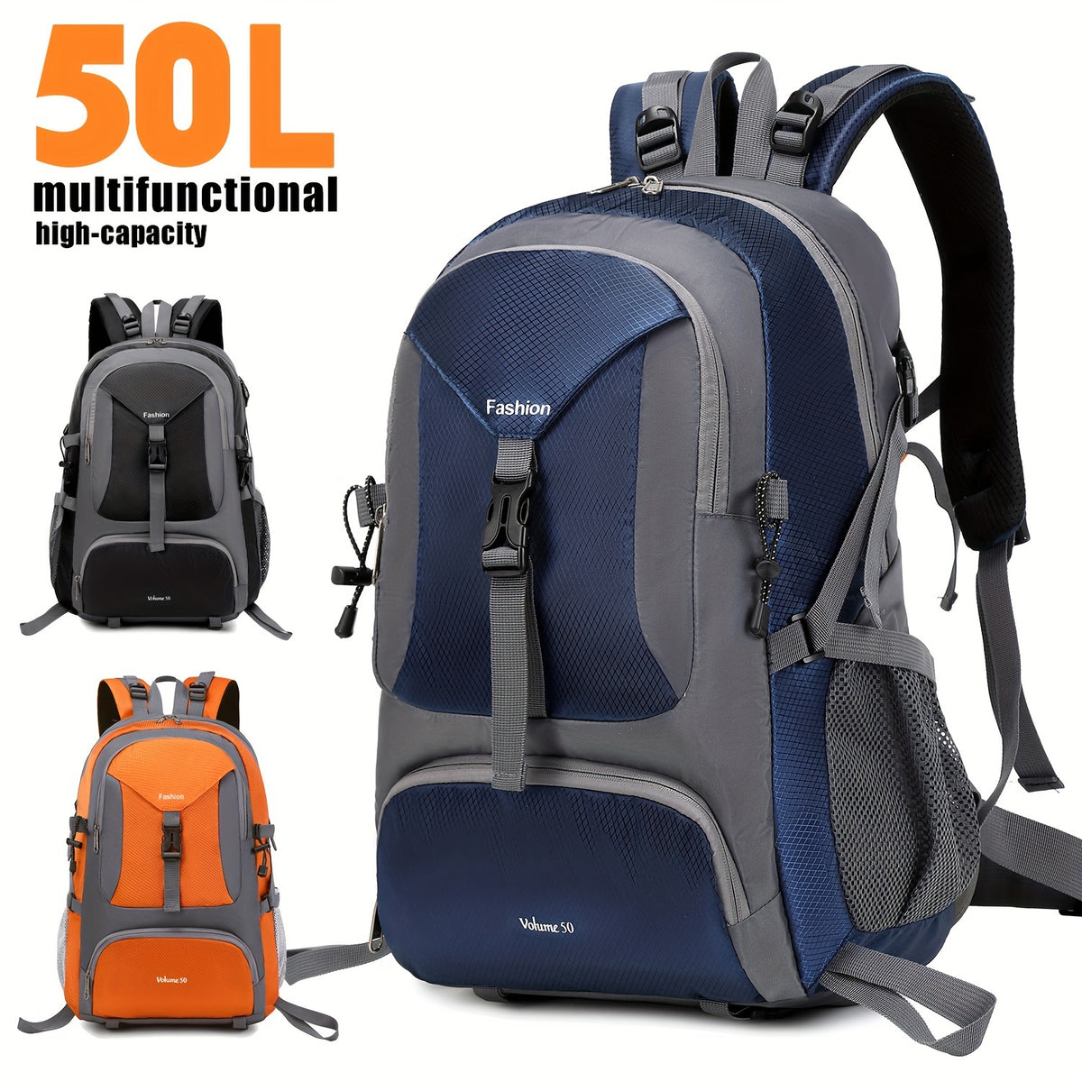 Outdoor Sports Backpack, Multi Functional Large Capacity