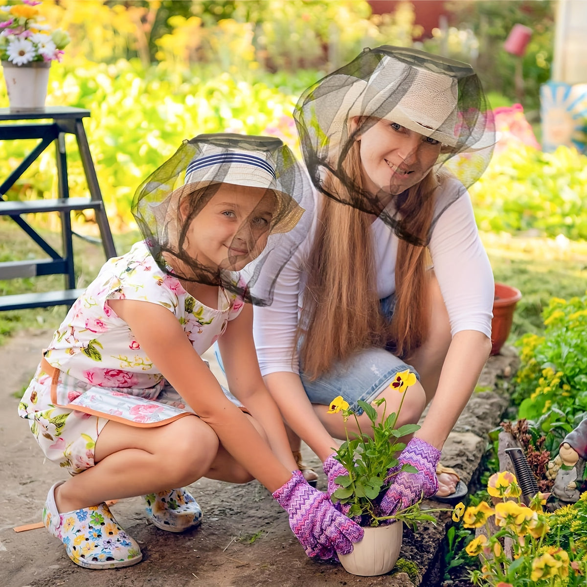 BugGuard Mosquito Head Net Hat