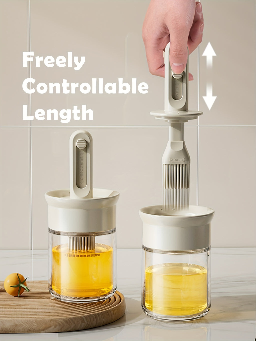 Barbecue Brush With Oil Pot