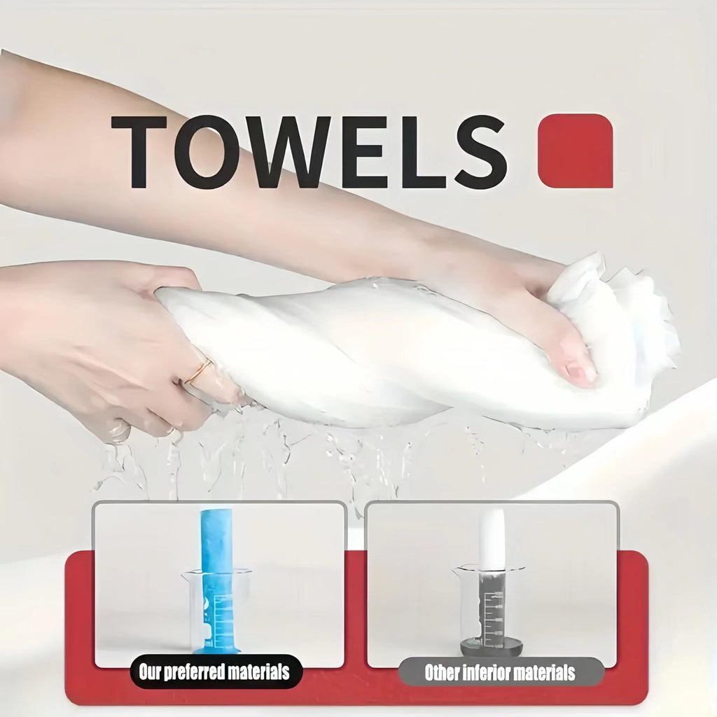 14pcs/Box Ultra-Absorbent Compressed Face Towels