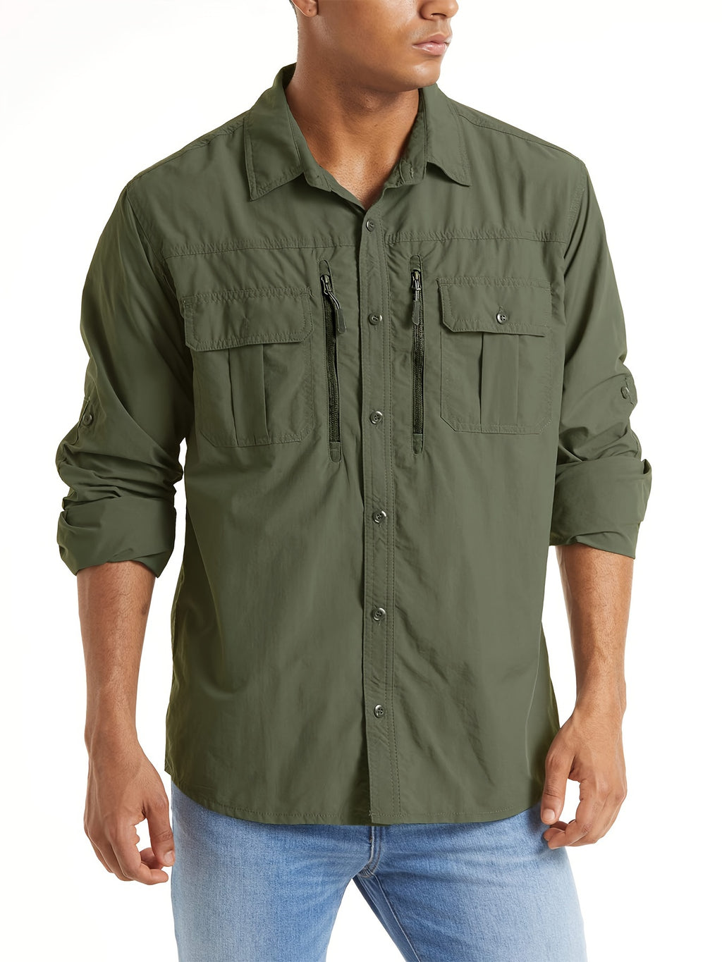 Men's Outdoor Quick Dry Shirts Long Sleeve