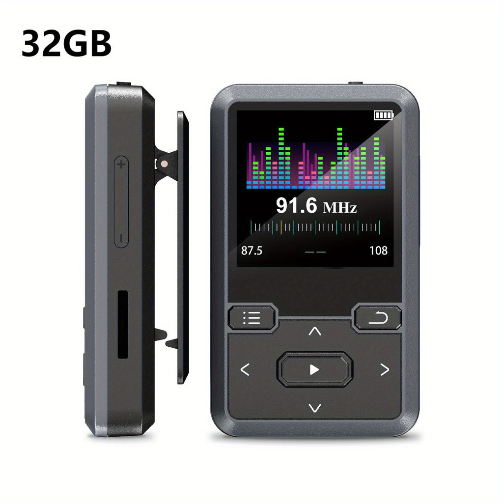 32GB Mini Portable MP3 Player - Exceptional High-Fidelity Sound