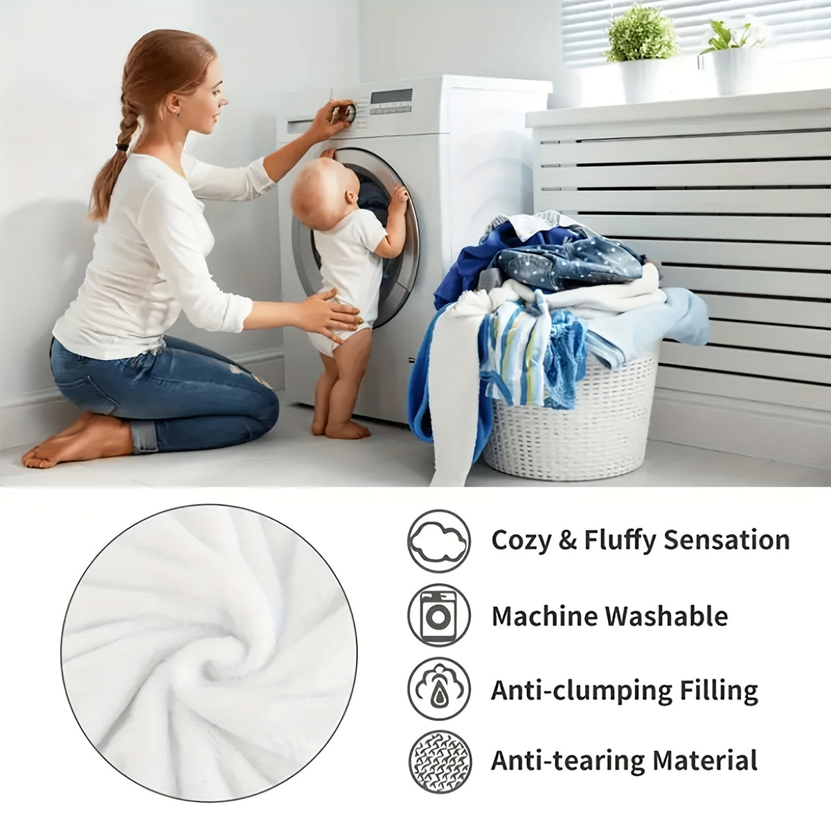 Camping Hooded Blanket Thick Nap Wearable