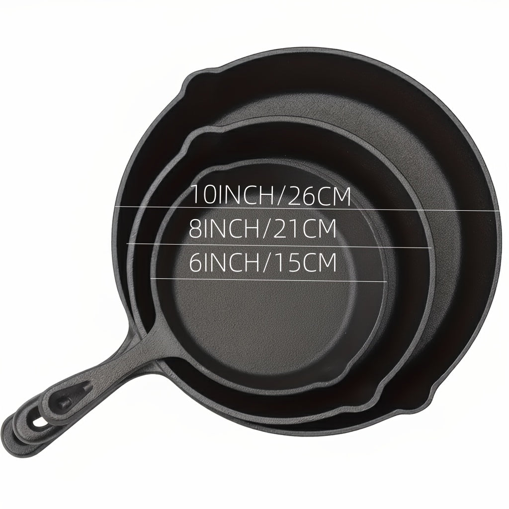 Cast Iron Cookware Series - 6PC/5PC/4PC Sets