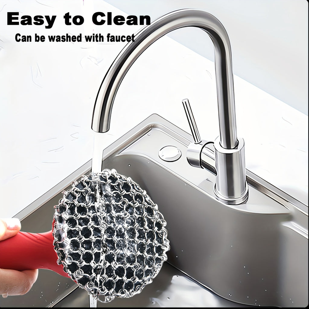 Chain Iron Scrubber Cast Iron Cleaner