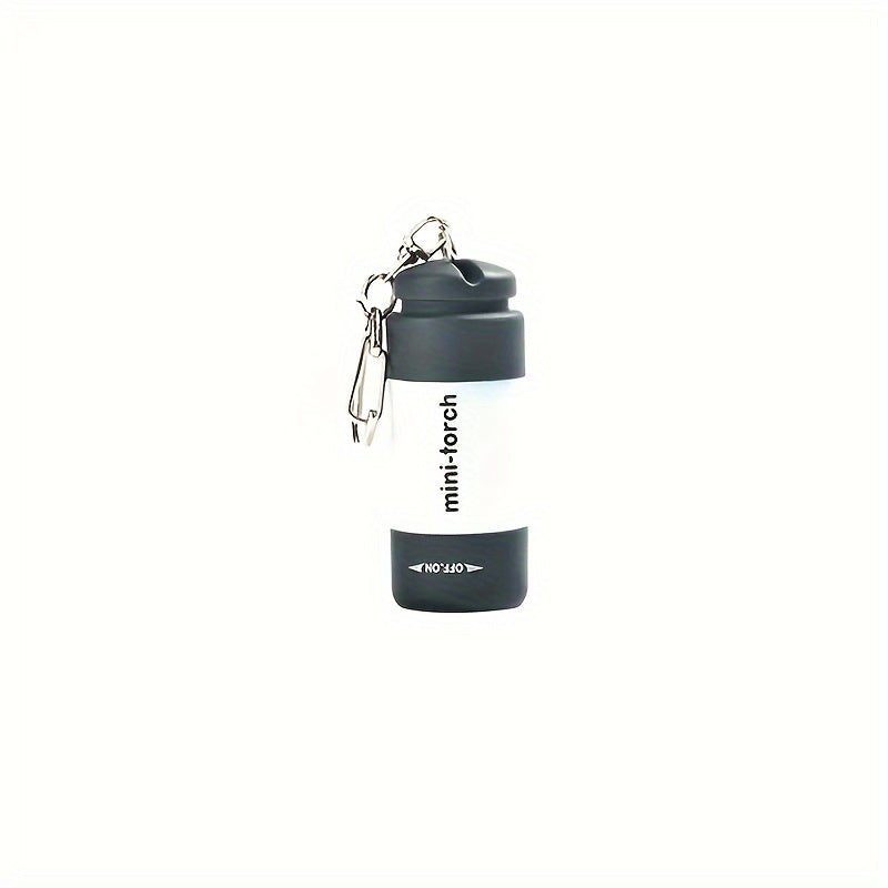 USB Rechargeable Portable Flashlight Keychain