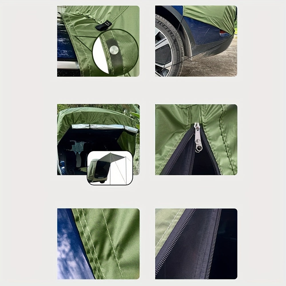 Car Rear Tent - Spacious Canopy, Waterproof