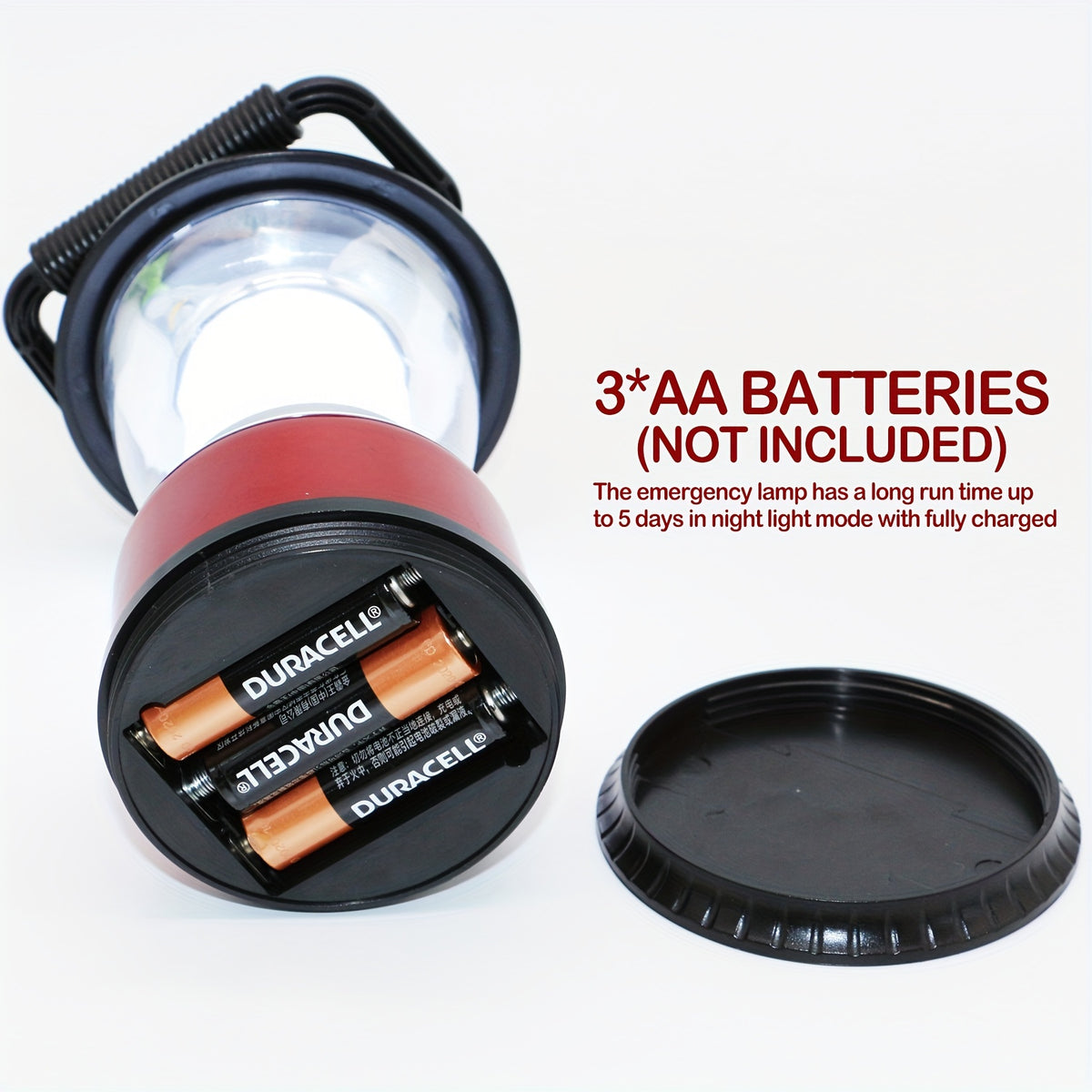 1/2/4pcs LED Lantern Dimmable Battery Powered Camping Lights