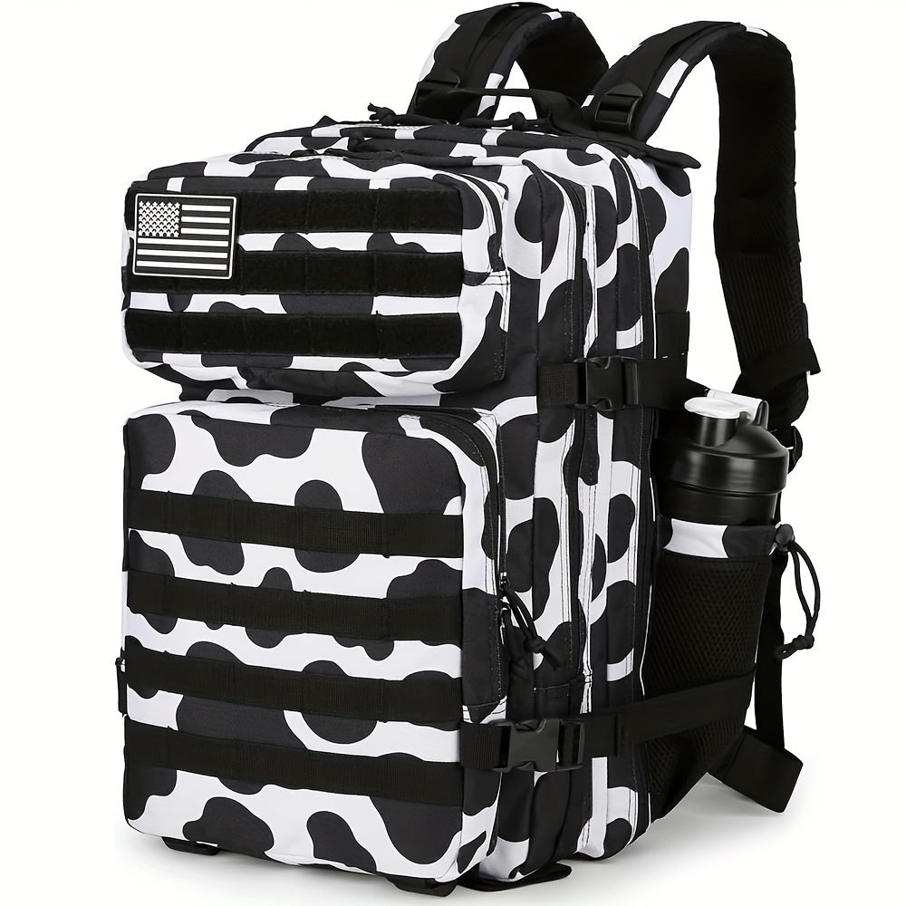 25L Large Capacity Rucksack Backpack - Water-Resistant