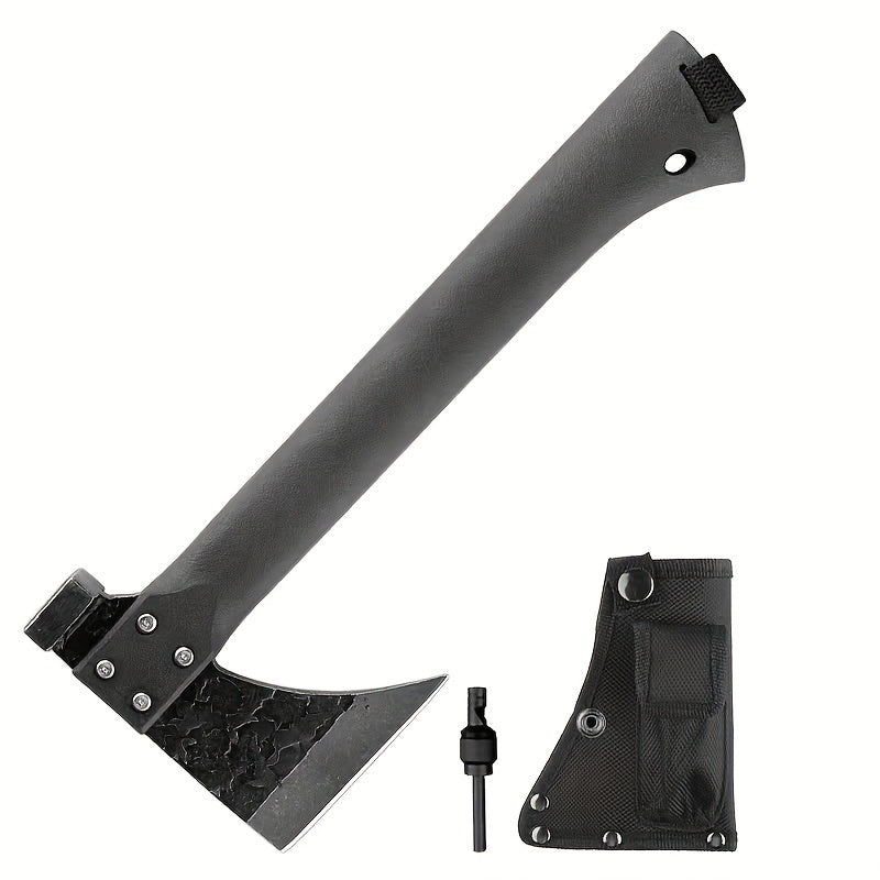 Premium Forged Textured Axe & Hammer Combo