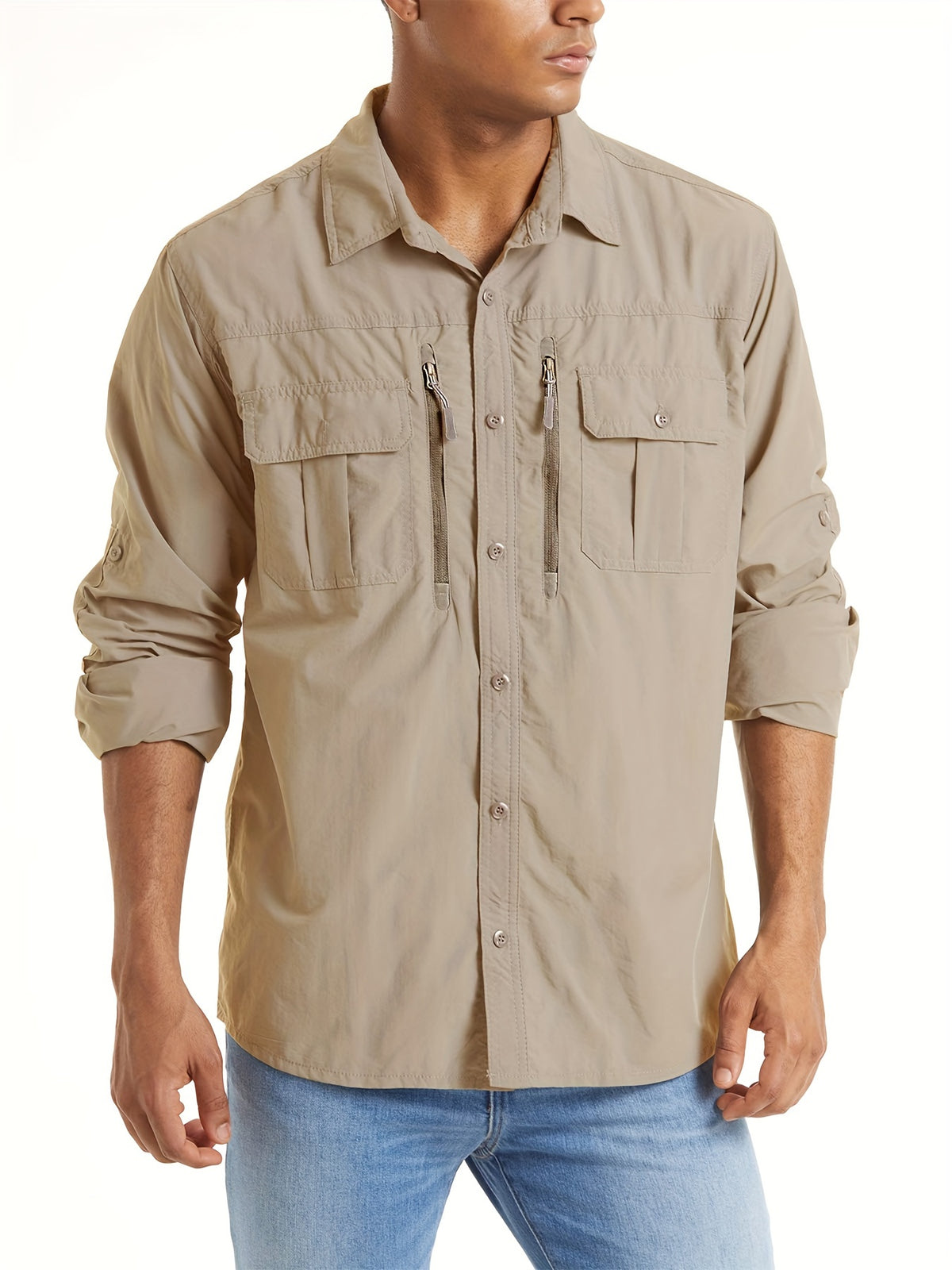 Men's Outdoor Quick Dry Shirts Long Sleeve