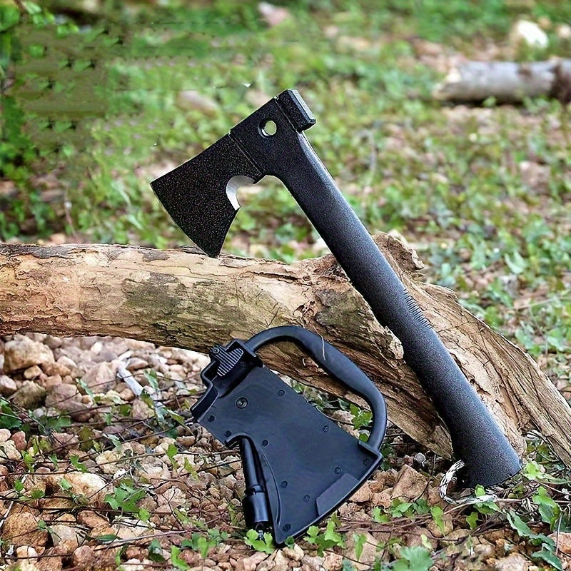 Premium Forged Textured Axe & Hammer Combo