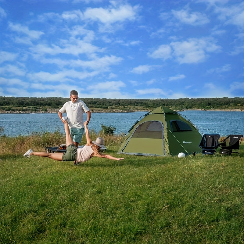 4-5 Person Portable Instant Pop-Up  Camping Tent - Waterproof, Windproof