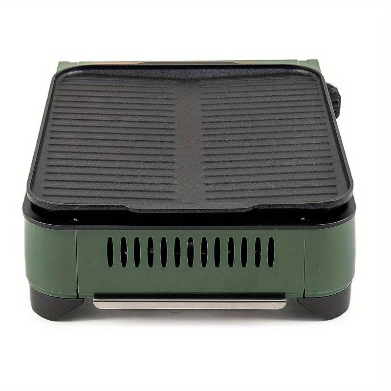 Outdoor Butane Griddle, 7650 BTU with 15"x12" Cast Aluminum griddle