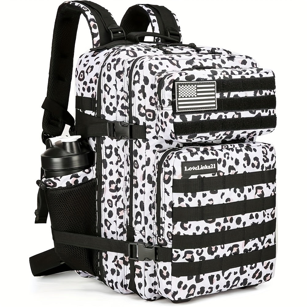 25L Large Capacity Rucksack Backpack - Water-Resistant