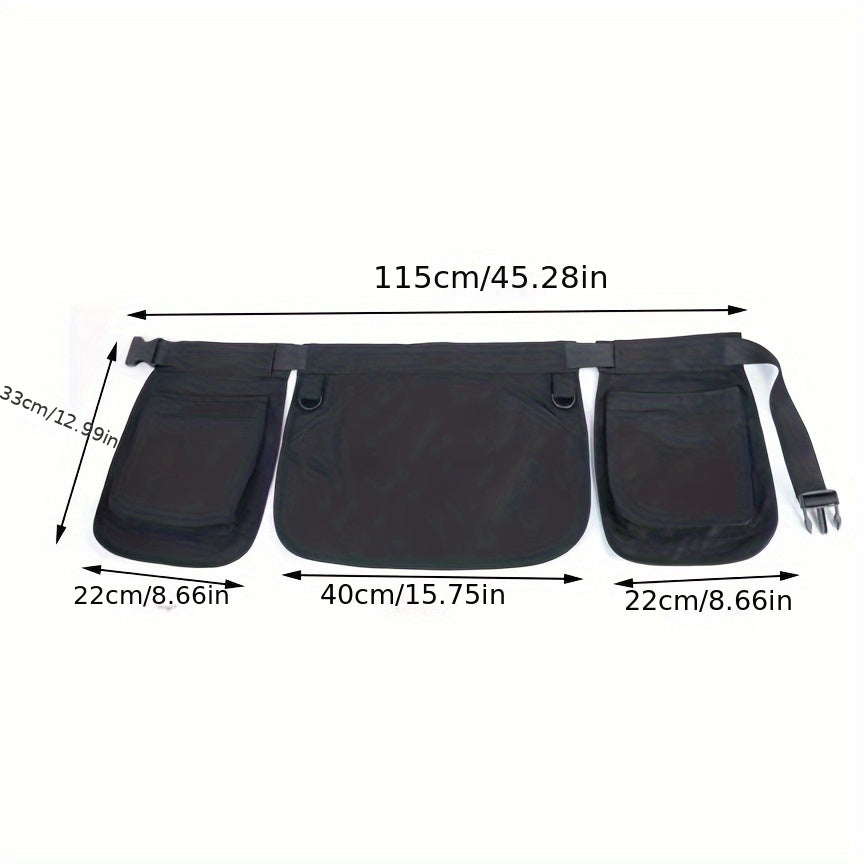 Stylish Multi-Pocket Zipper Waist Bag