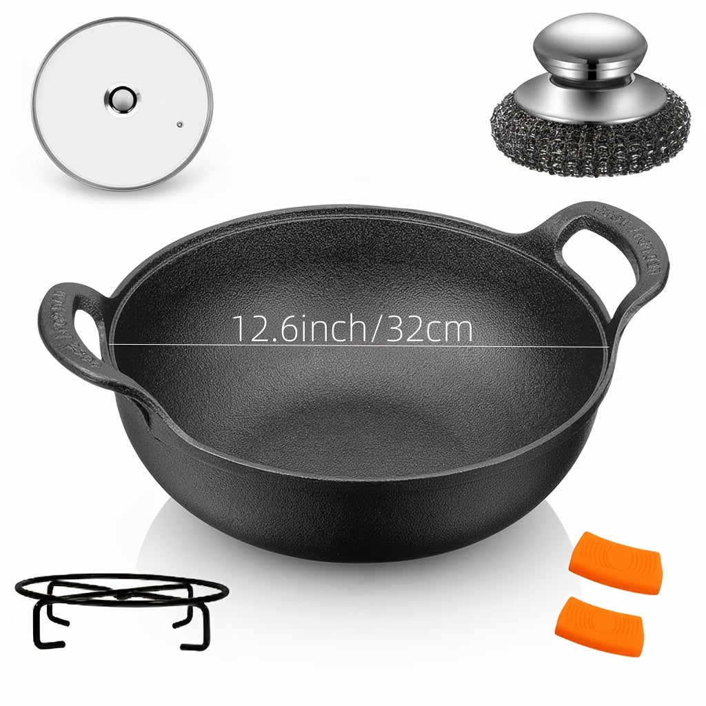 Cast Iron Cookware Series - 6PC/5PC/4PC Sets