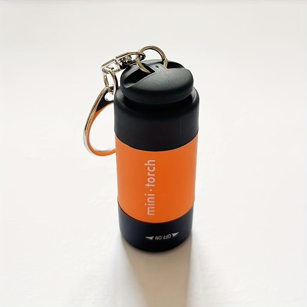 USB Rechargeable Portable Flashlight Keychain
